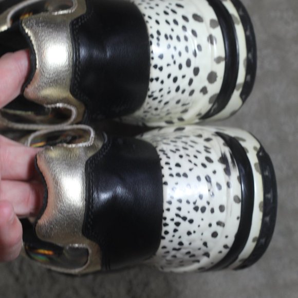 Steve MADDEN Size 6.5* Bena Cheetah Cliff Raised Sneakers (Tagged 8 runs small ) - Picture 5 of 9